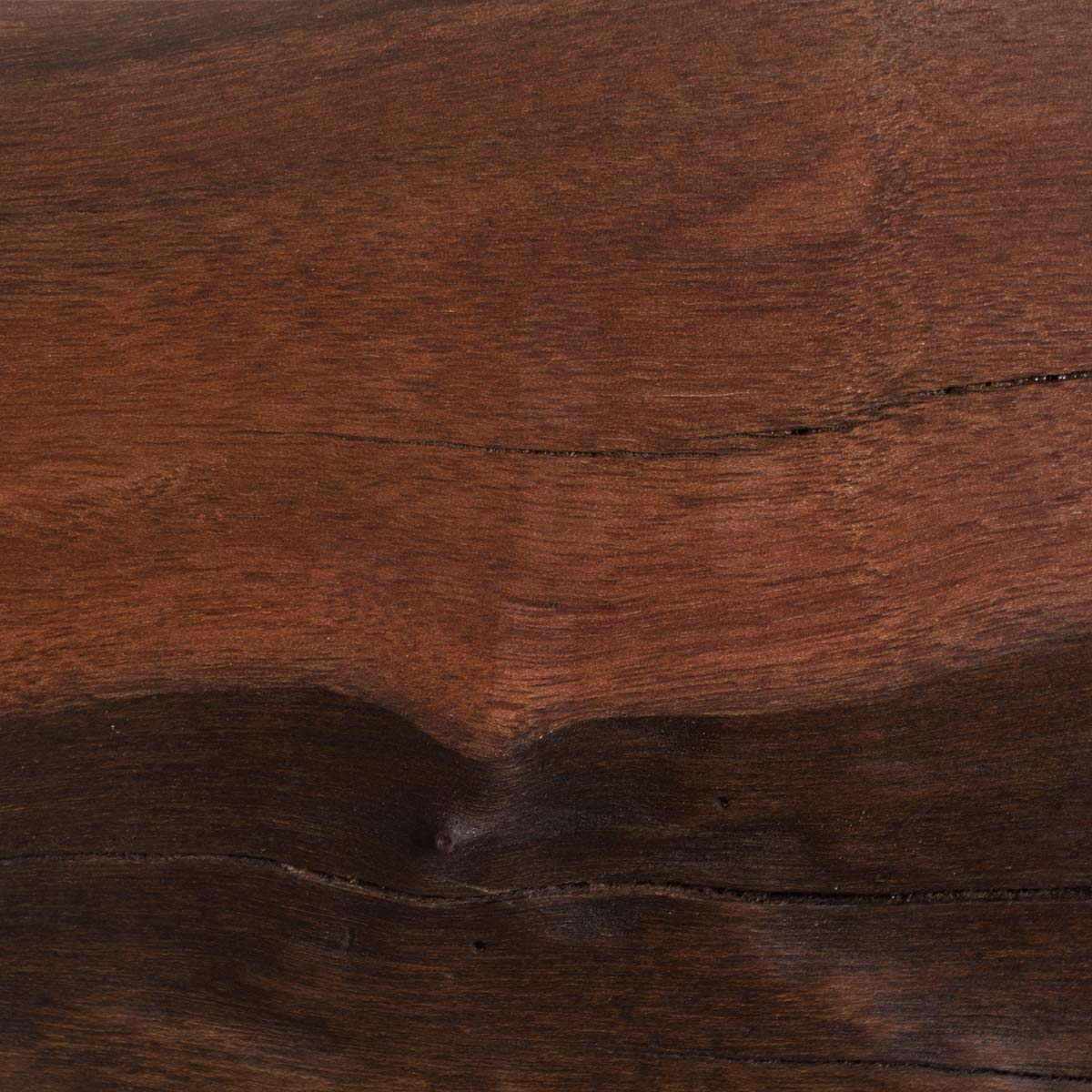 detailed view of hardwood swamp mahogany live edge lumber salvaged in florida